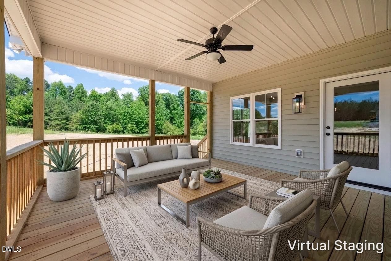 porch - 2275 Peachtree Hills Road, Spring Hope, NC 27882