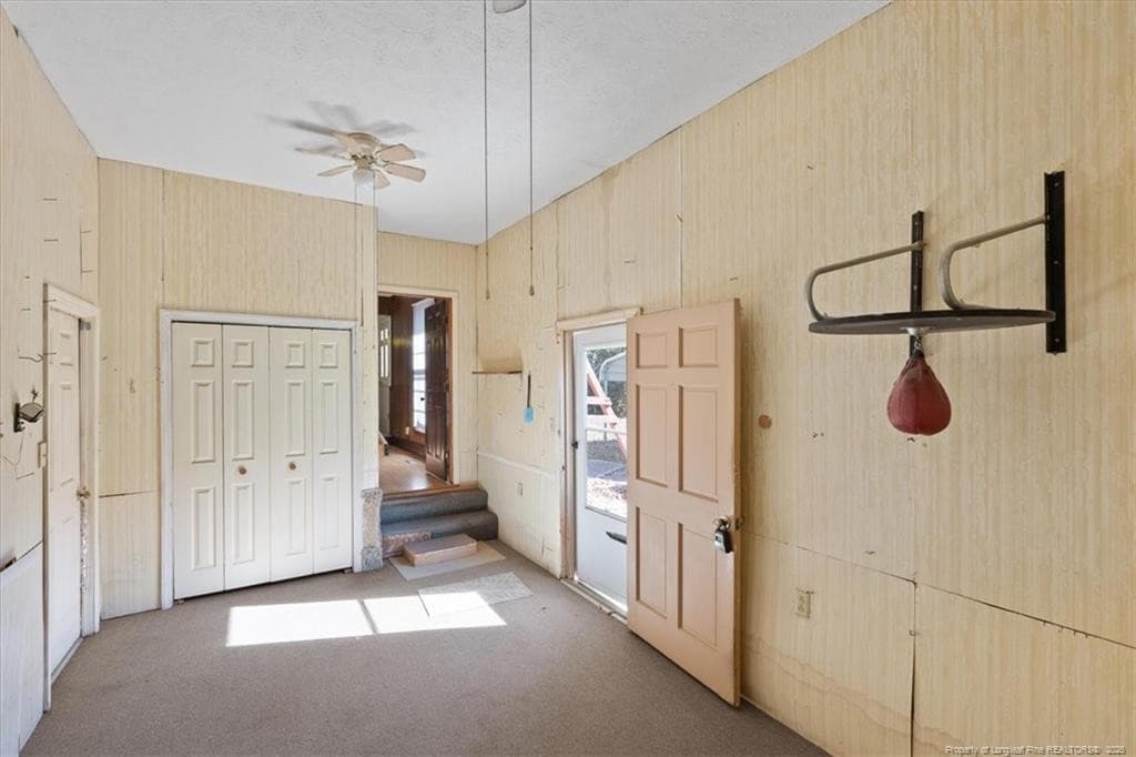 Room addition at garage - 4039 Wire Road, Linden, NC 28356