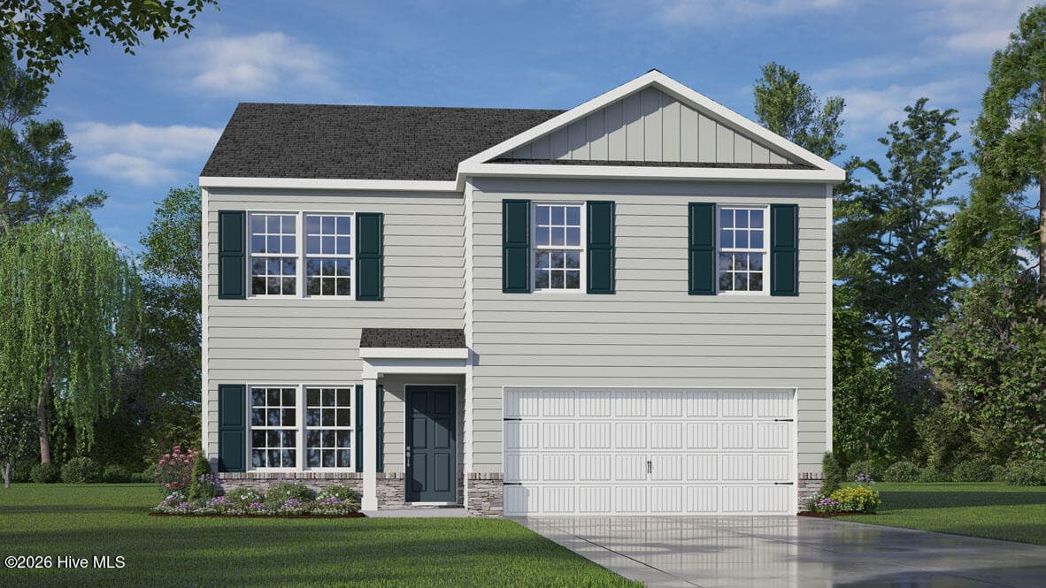 Belhaven C rendering - 7221 Silverleaf Road, Rocky Mount, NC 27804