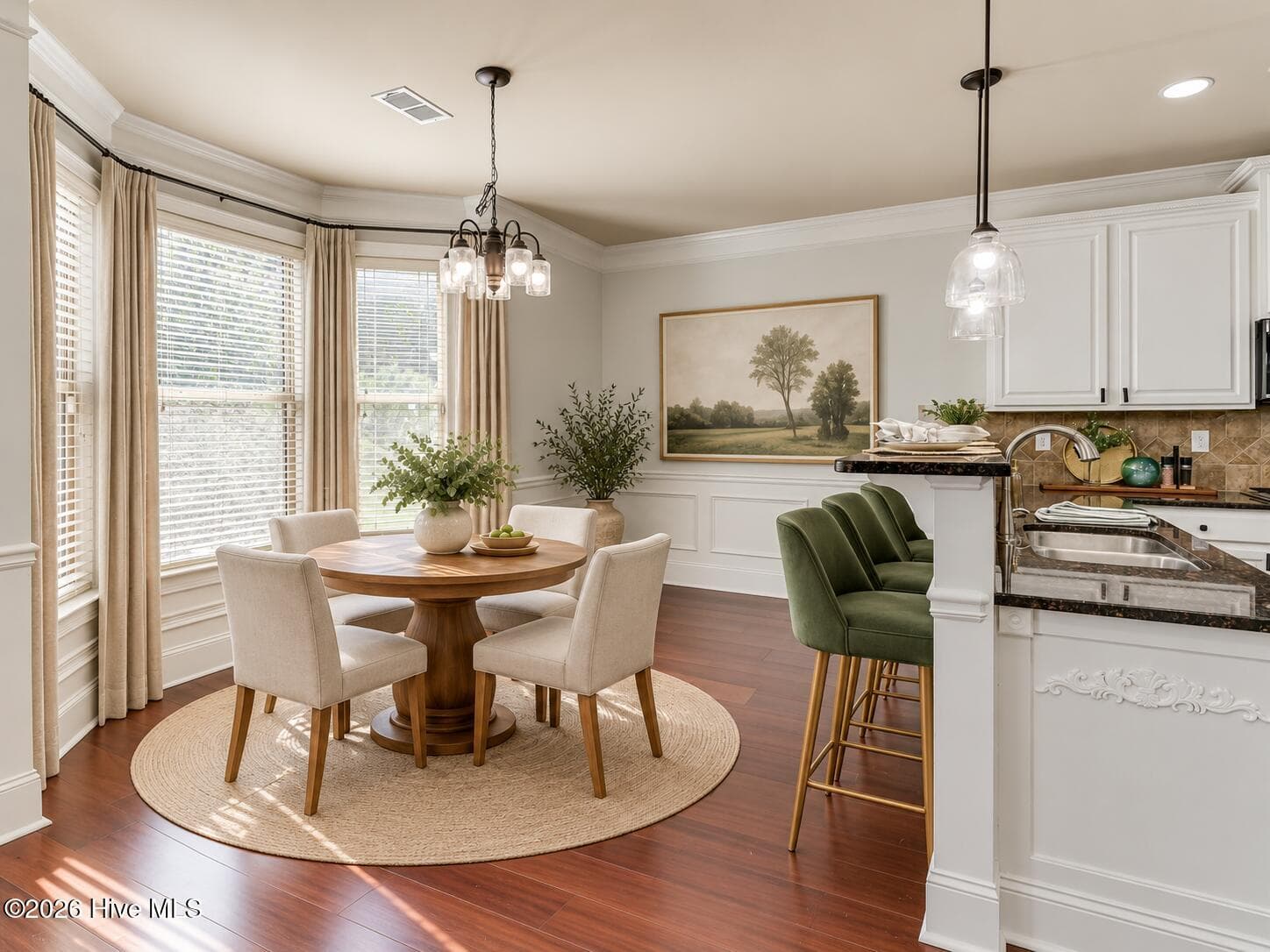 AI-STAGED KITCHEN - 552 Oconee Circle, Evans, GA 30809