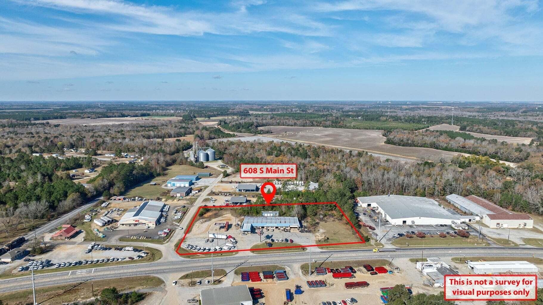 Warehouse at 608 S Main Street, Wrens, GA 30833, photo 2 of 10