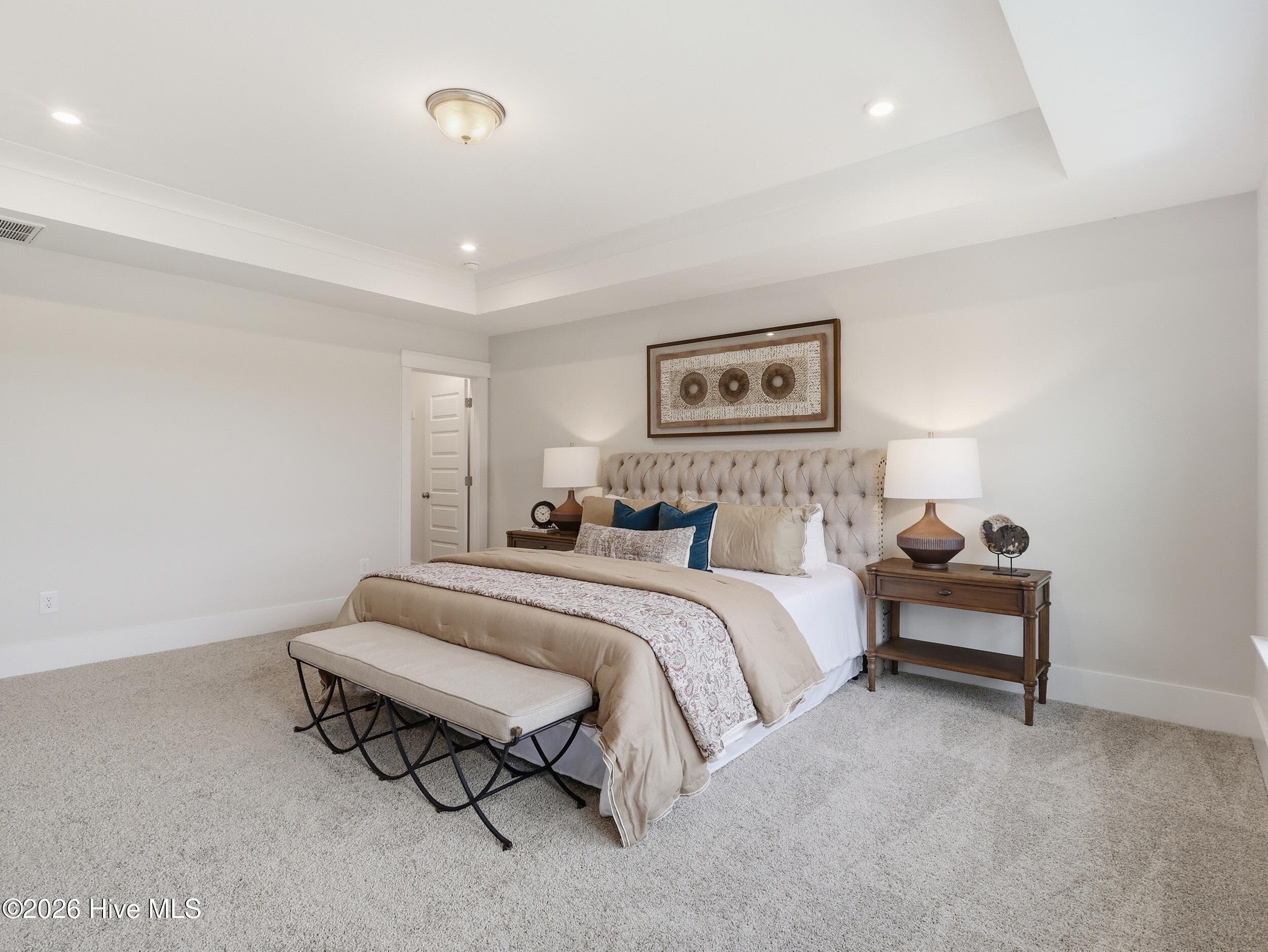 Oversized Owner's Suite with 2 Walk in Closets - 370 Glade Drive, Aberdeen, NC 28315