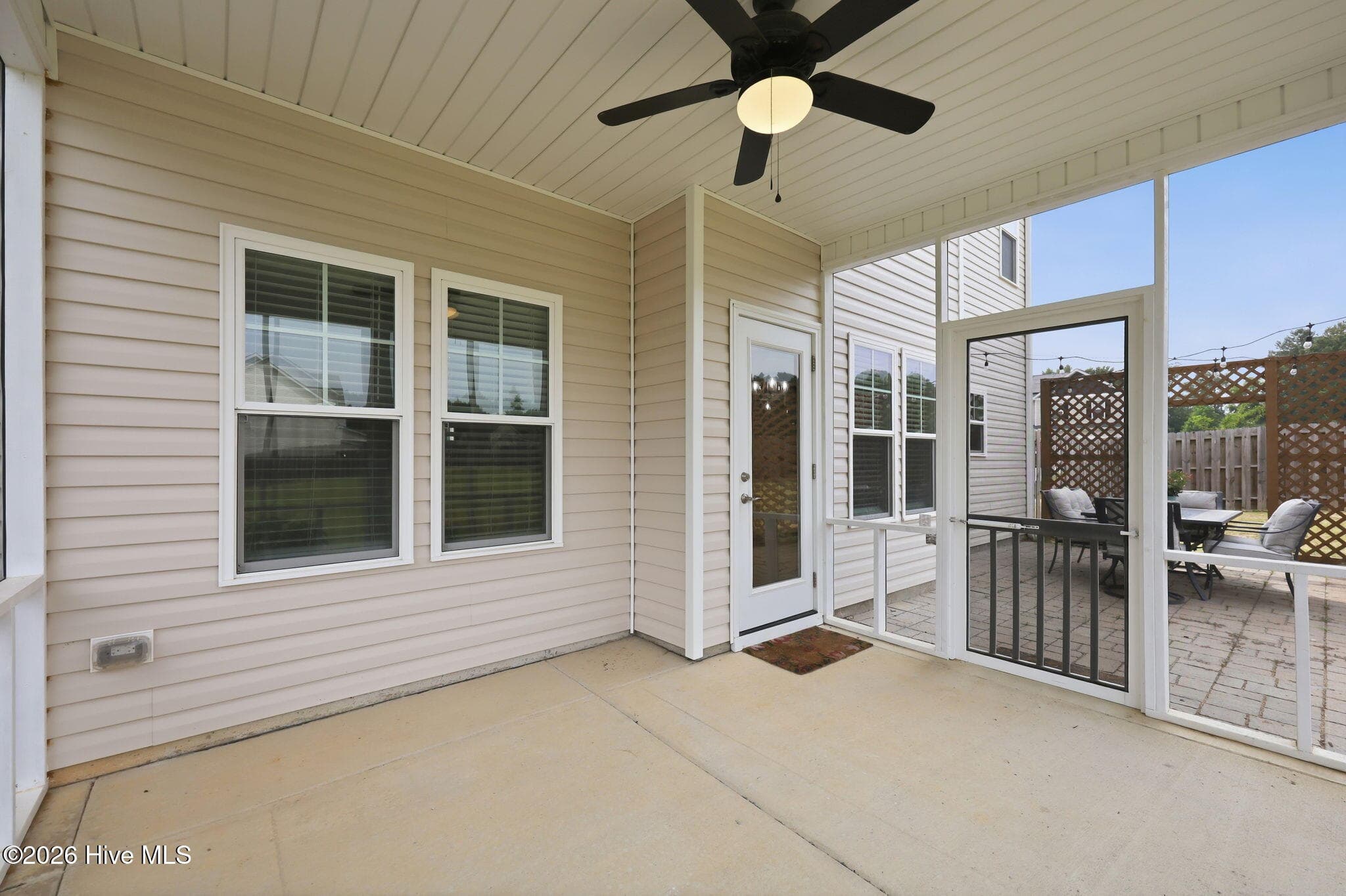 Screened in Back Patio - 101 Woodford Lane, Vass, NC 28394