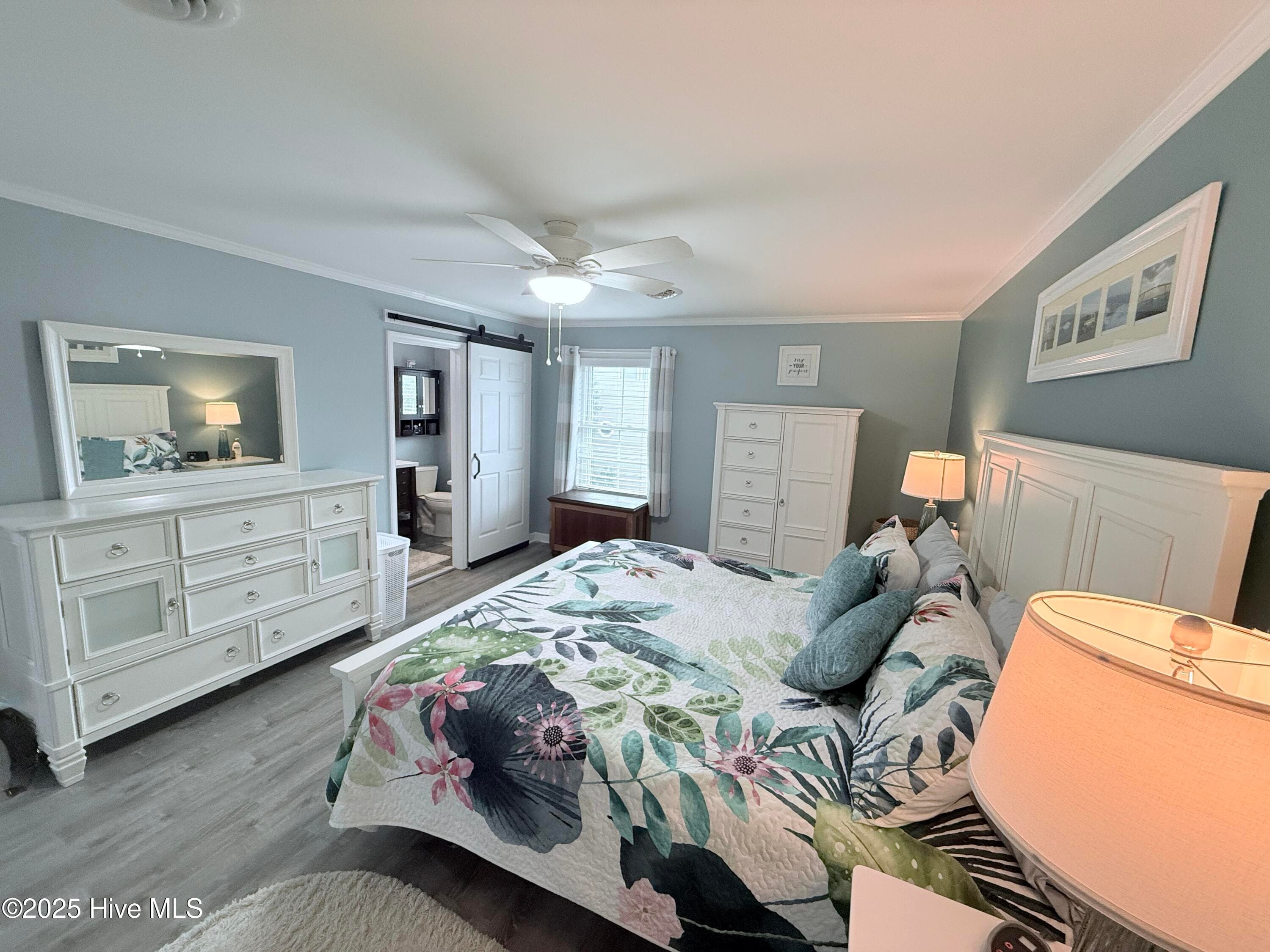 Upstairs Primary Bedroom - 5405 Cedar Tree Lane, Emerald Isle, NC 28594