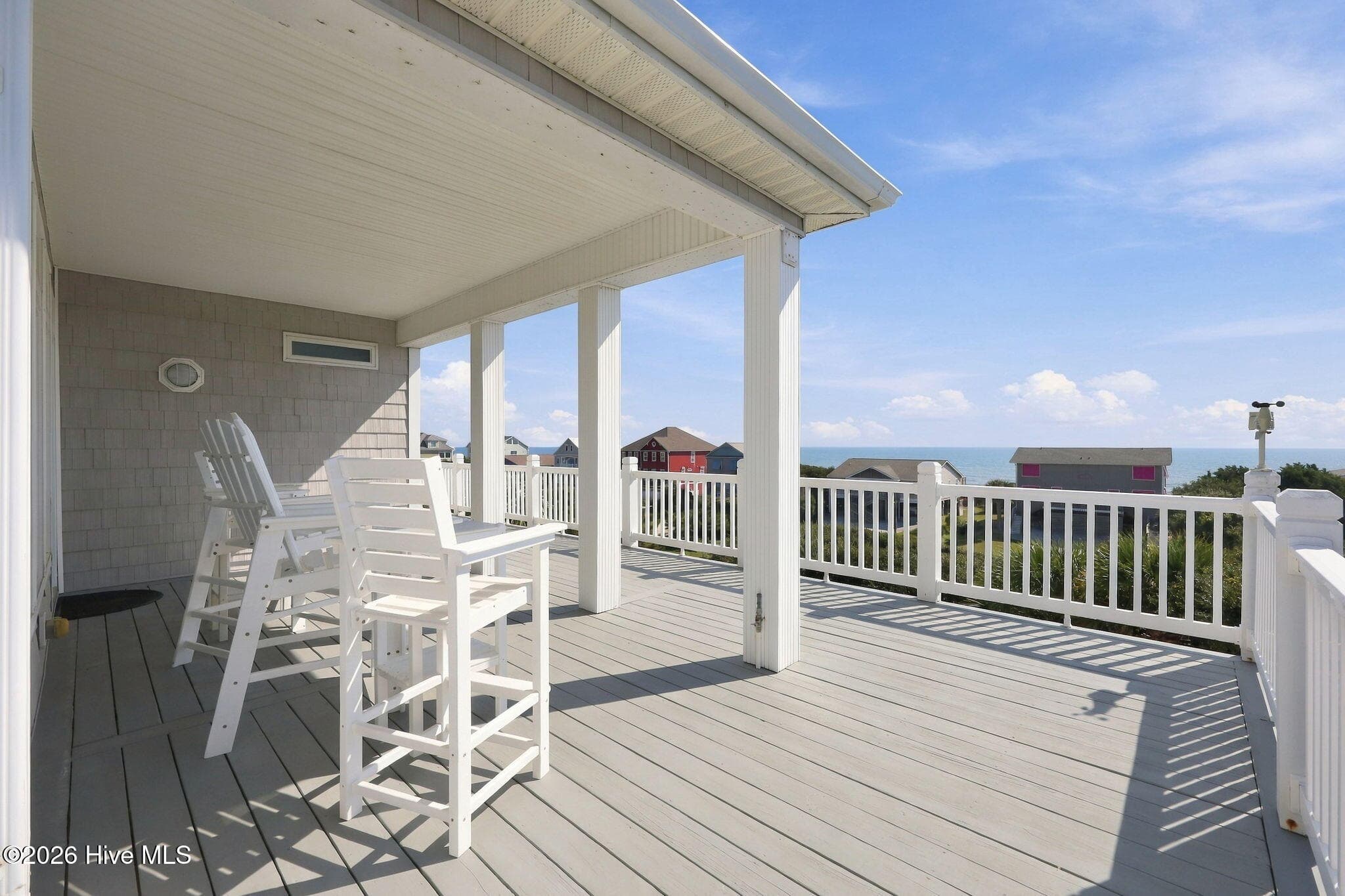 Open & Covered Wrap Around Deck - 101 Jackson Avenue, Emerald Isle, NC 28594, Emerald Isle