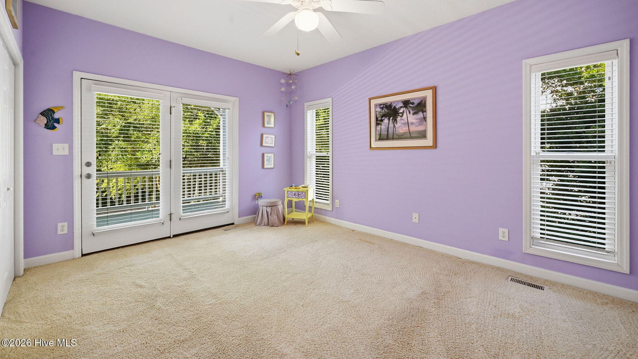 Bedroom 3 (Actual color) - 1103 Timber Trail, Emerald Isle, NC 28594