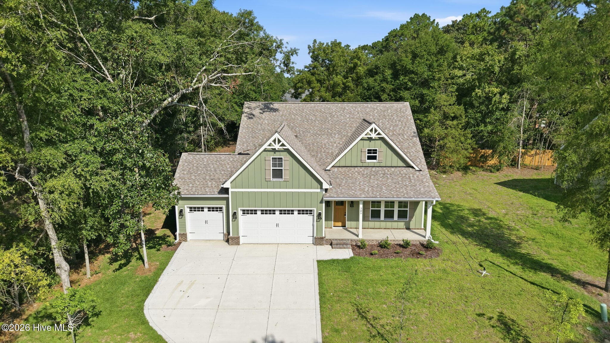 Superior Homes of the Sandhills 'MEMPHIS' Floor Plan on Lot 1 - 205 Telluride Court, Aberdeen, NC 28315