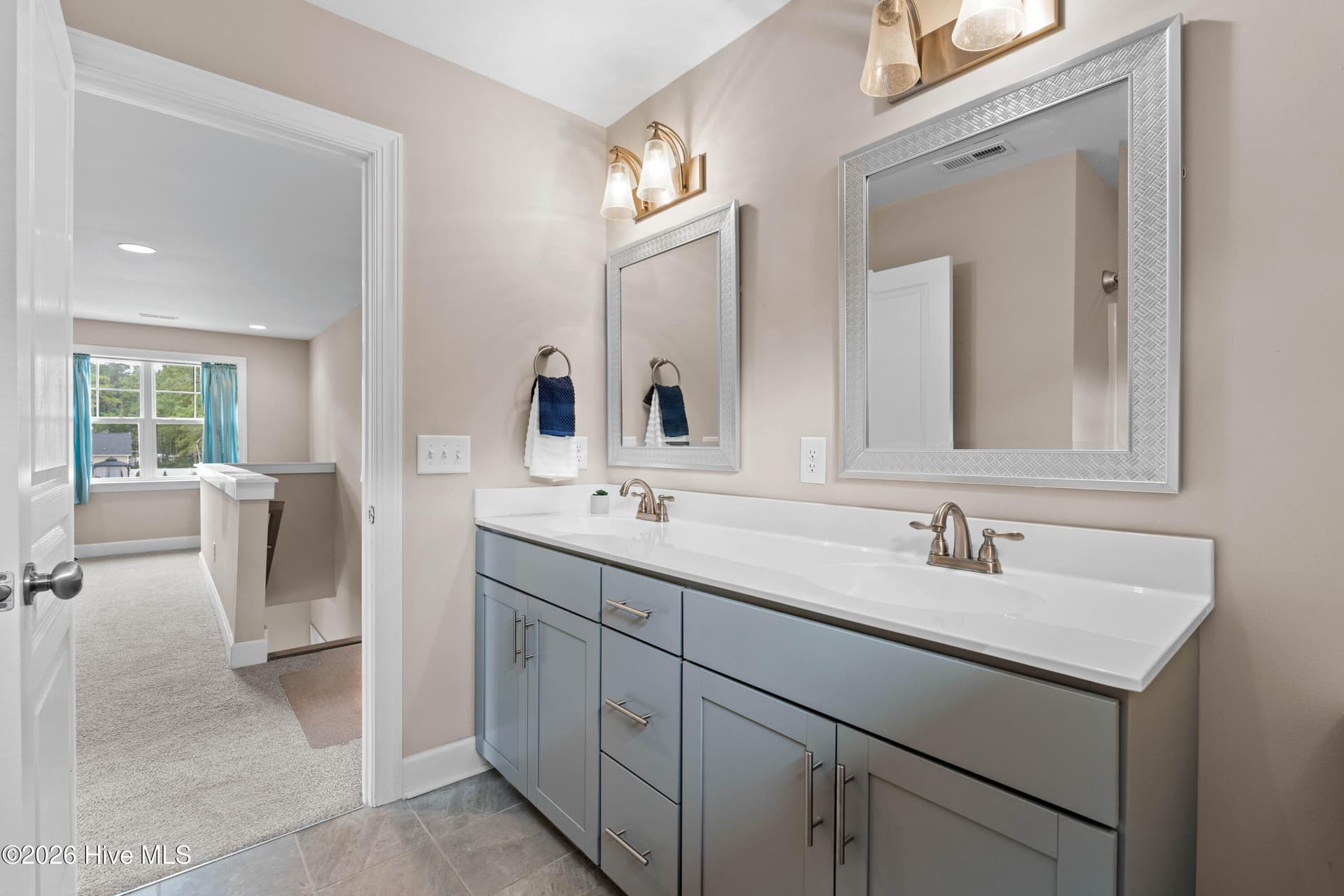 Guest bathroom upstairs - 539 Eden Drive SW, Supply, NC 28462