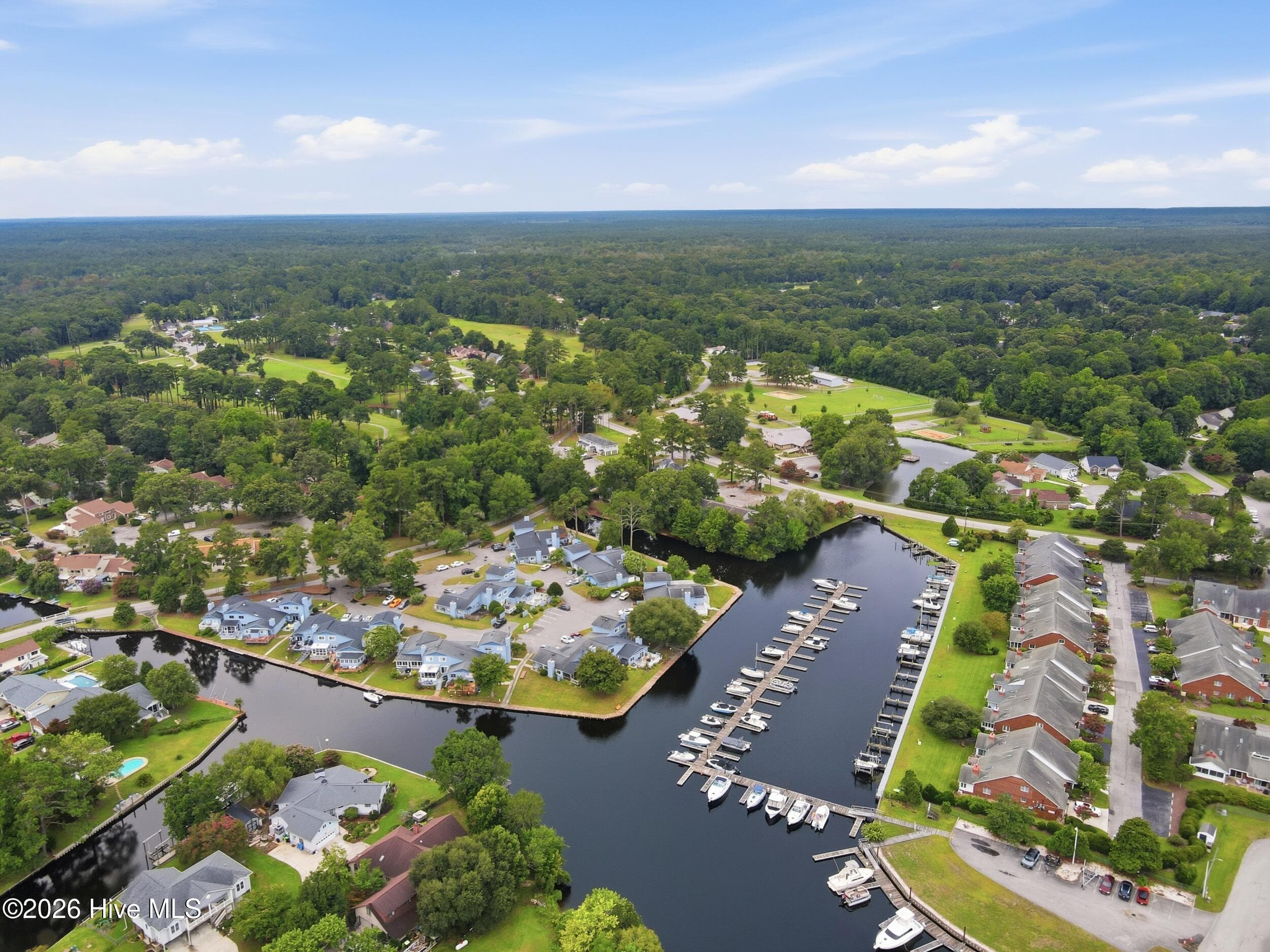 Waterview / Aerial View - 23 Harbour Walk, New Bern, NC 28562