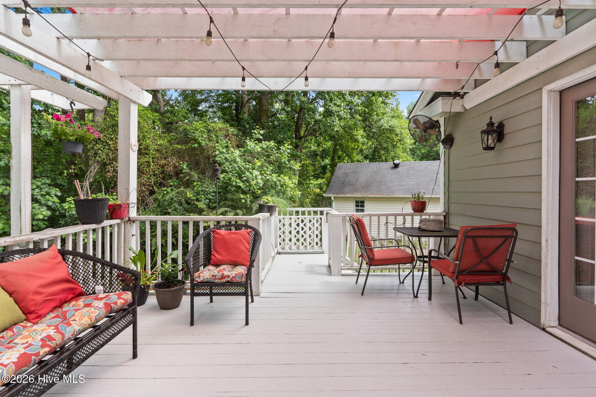Covered patio - 9184 Seaside Landing SW, Calabash, NC 28467