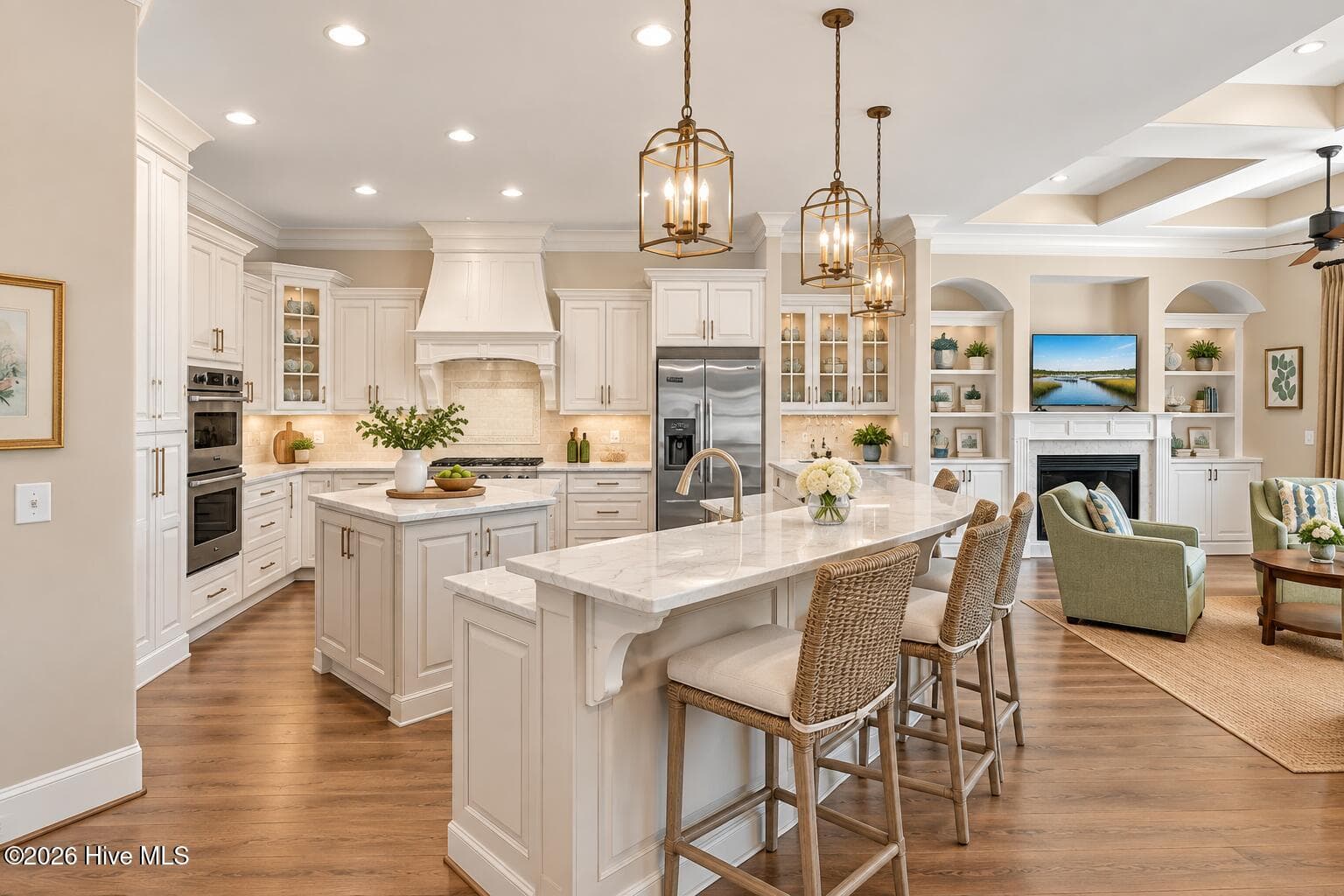 AI enhanced design for kitchen - 3858 Ridge Crest Drive, Southport, NC 28461