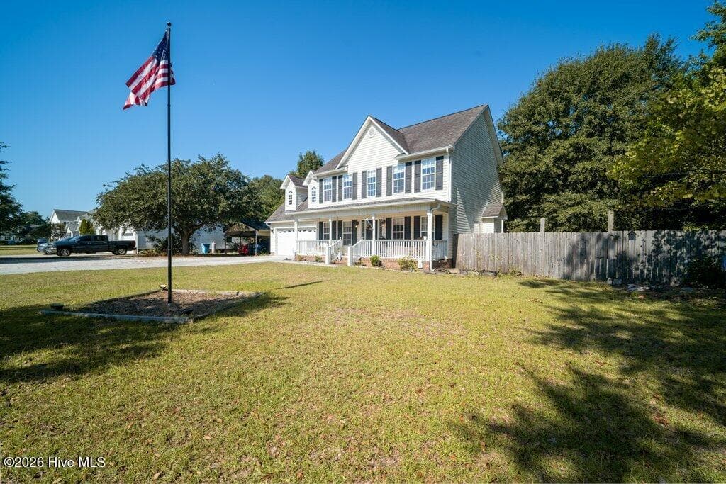 Single Family Residence at 217 English Walnut Drive, Richlands, NC 28574, photo 3 of 41