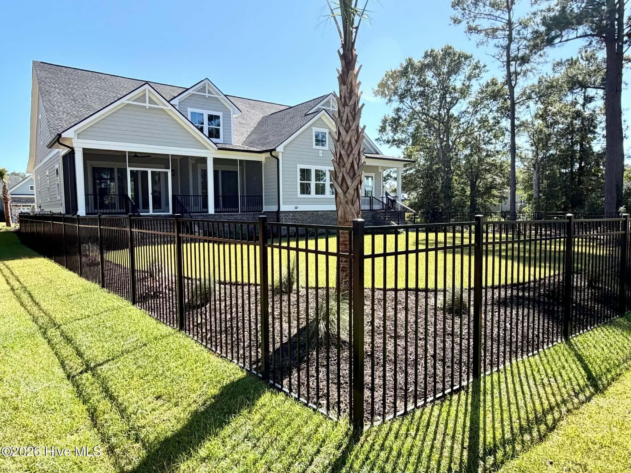 Rear view. - 550 Glenburnie Street NW, Calabash, NC 28467