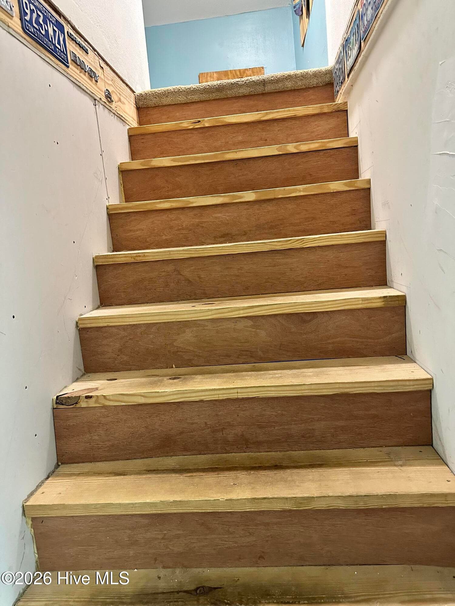 Stairs to bonus room - 800 Kylers Way, Elizabeth City, NC 27909
