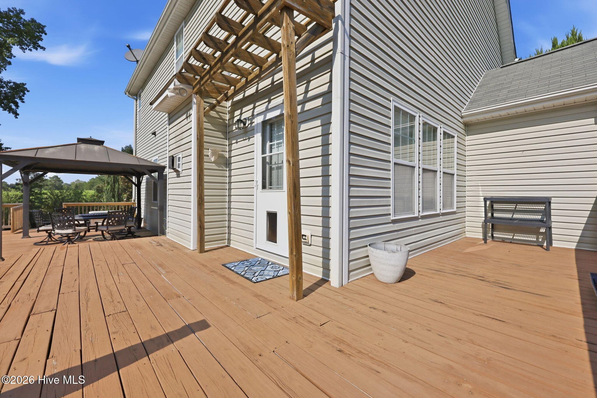 Back Deck - 1284 L Cooper Road, Cameron, NC 28326