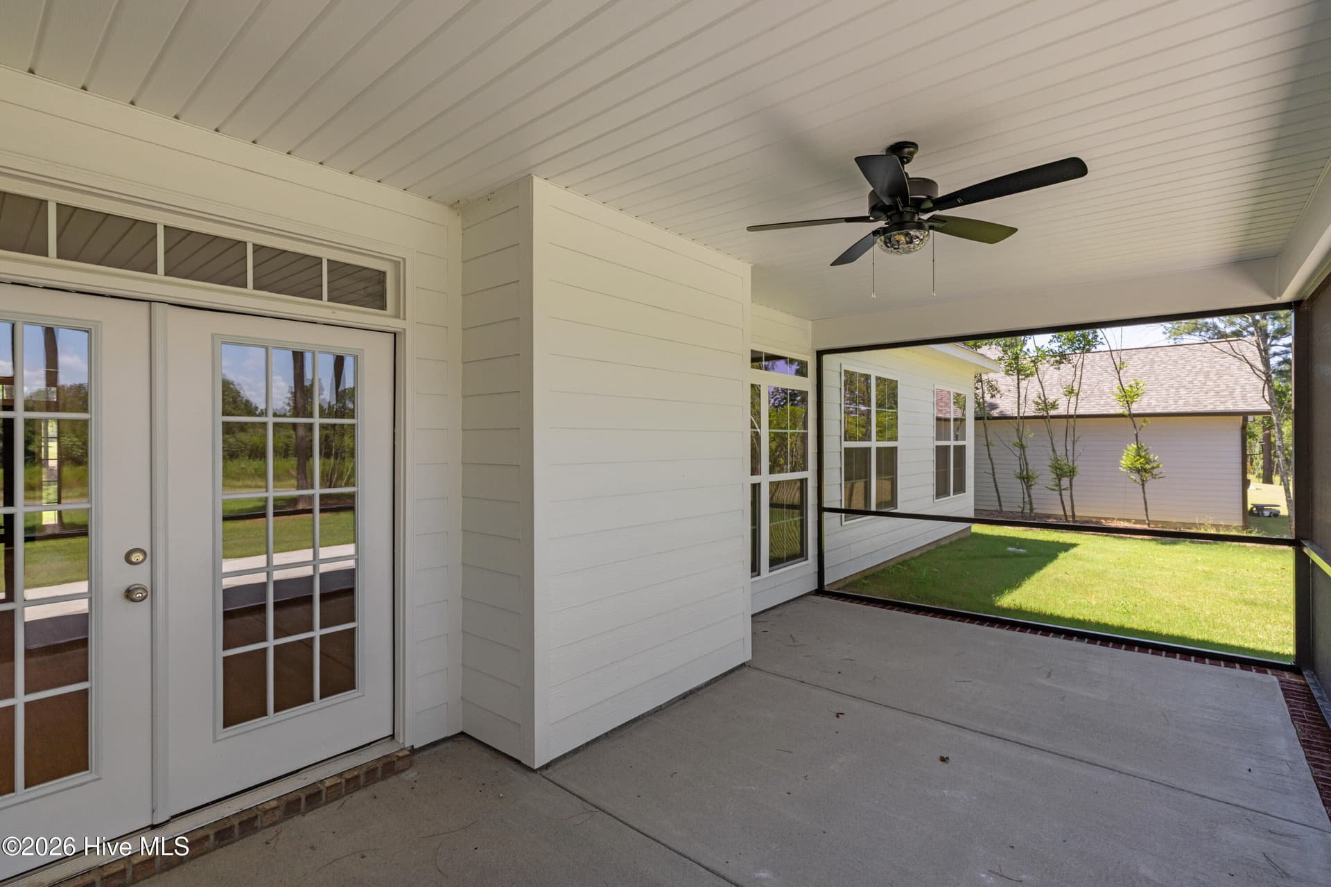 Covered back porch - 1096 Bellingham Drive, Beech Island, SC 29842