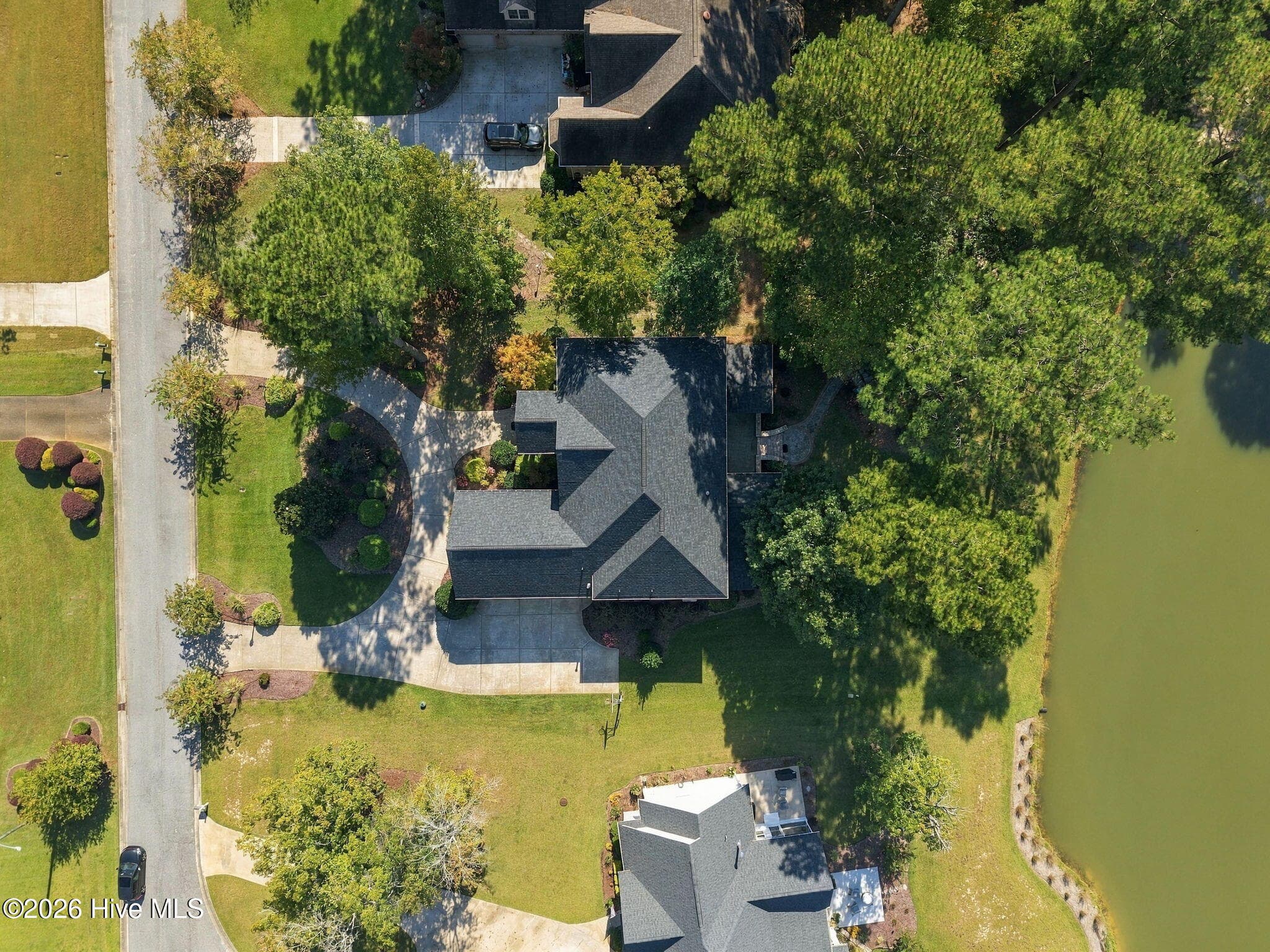 Aerial View - 119 Cape Fear Drive, Chocowinity, NC 27817