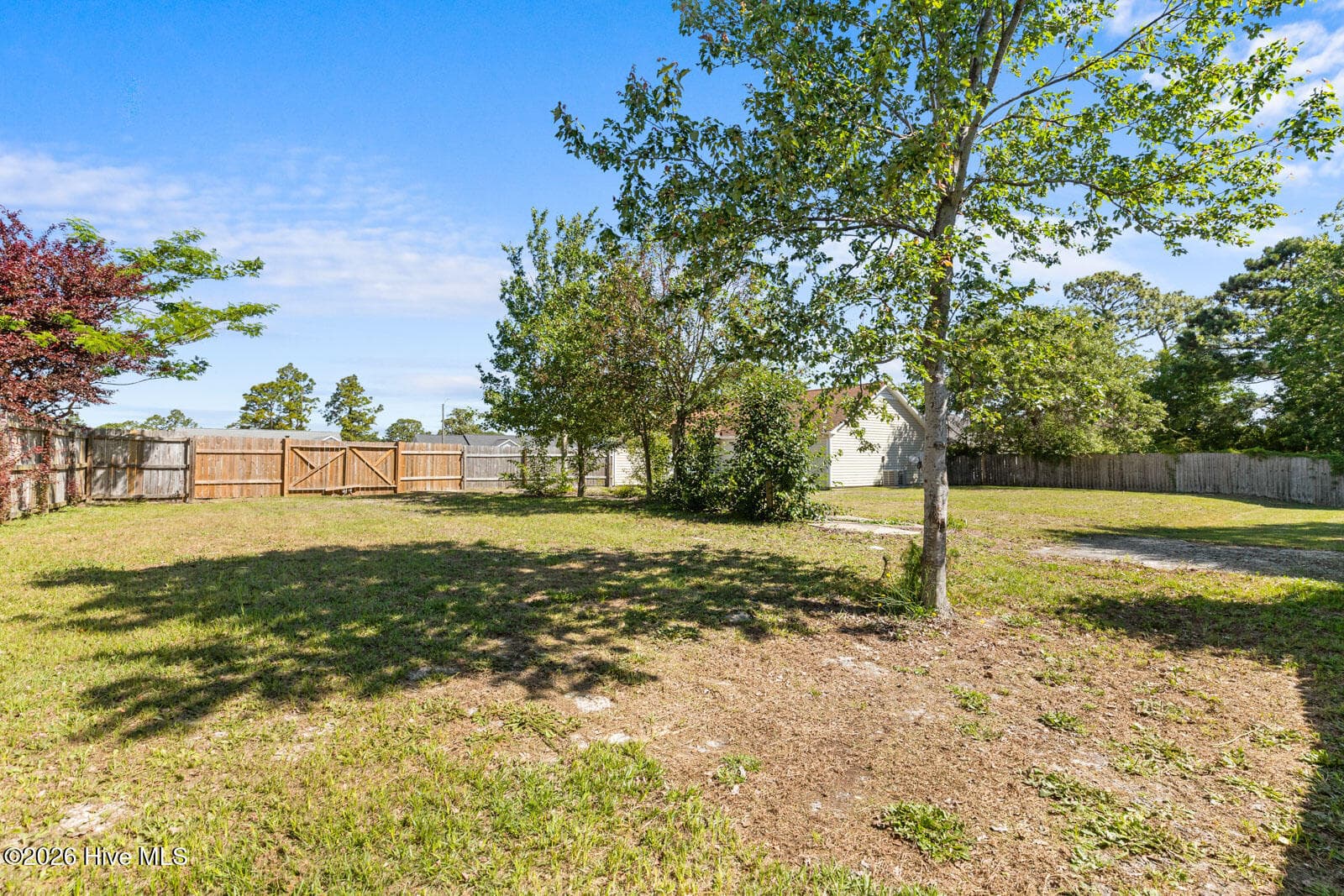 Back yard - 300 Foxtrace Lane, Hubert, NC 28539