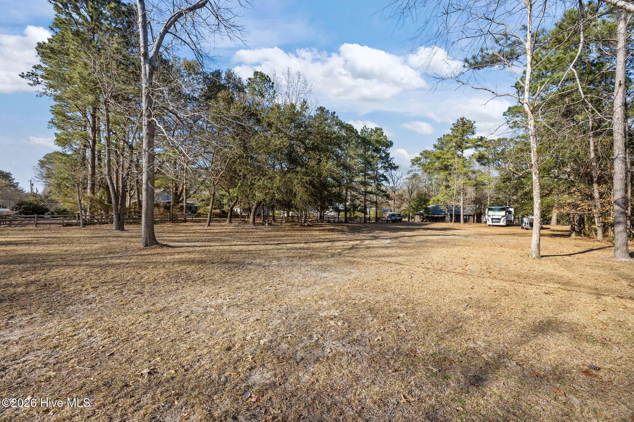 *From separately-available, adjoining Lot 12 towards offered residence. (Photo 1 of 3) - 135 Wilson Circle, Minnesott Beach, NC 28510