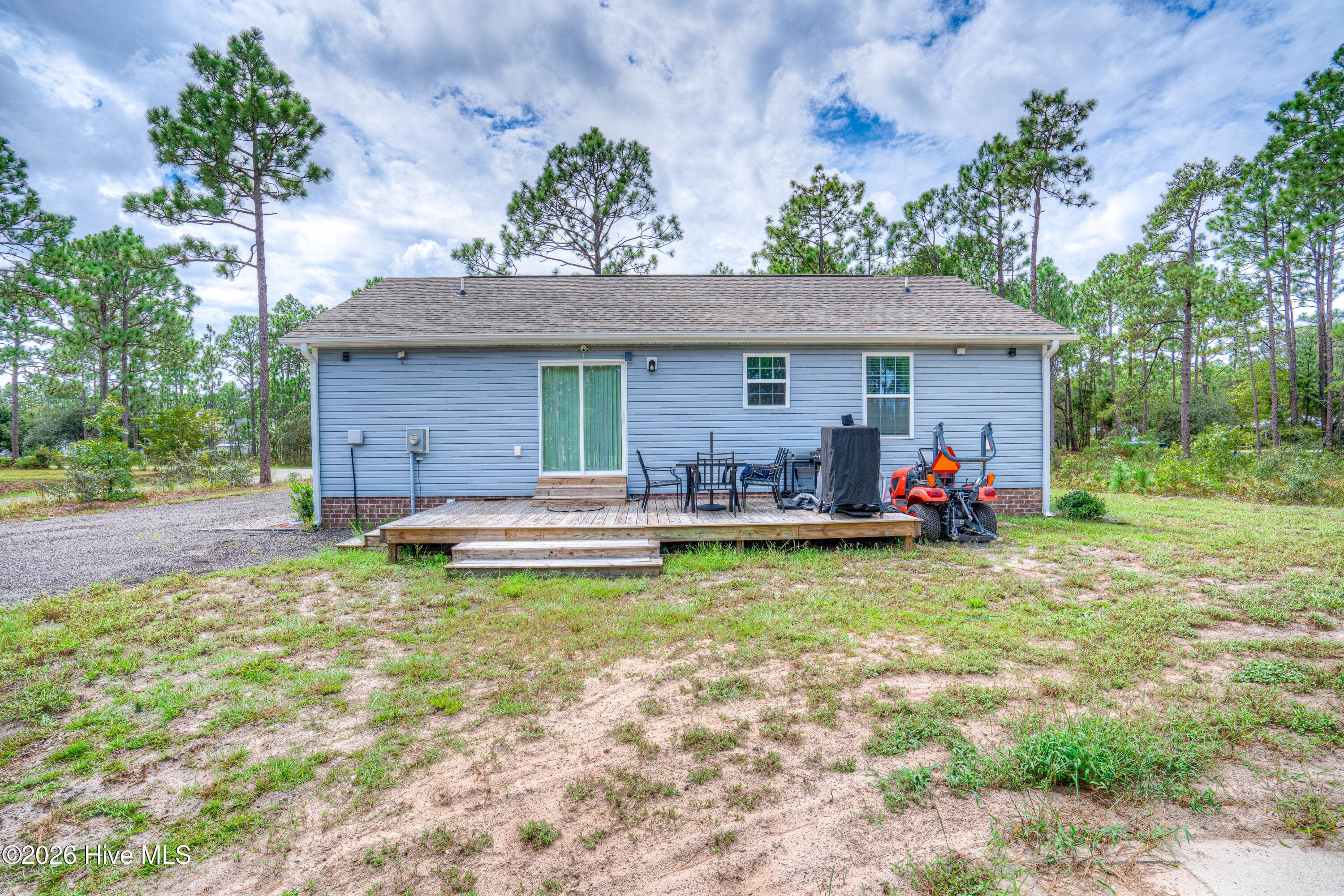 Deck & Backyard - 1053 Springdale Road, Southport, NC 28461