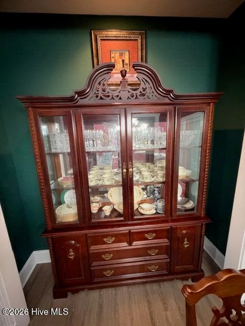Built-in Cove for China Cabinet with a Light - 138 Trestle Street, Hamlet, NC 28345