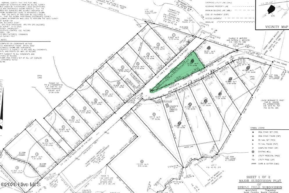 Undeveloped at Lot 59 59 Hill Road, Spring Hope, NC 27882, photo 2 of 3