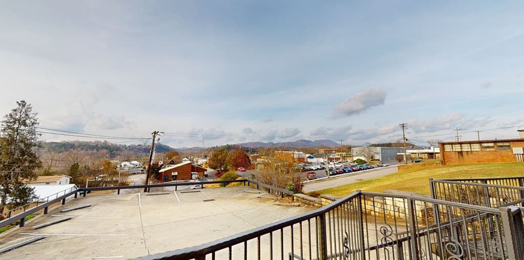 view from ground floor. pretty long distance view - 89 Sycamore Street, Murphy, NC 28906