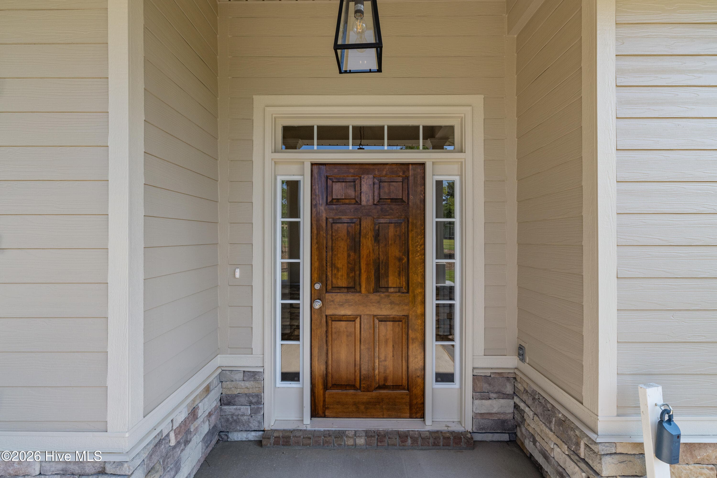 Solid wood front door - 1644 Bellingham Drive, Beech Island, SC 29842