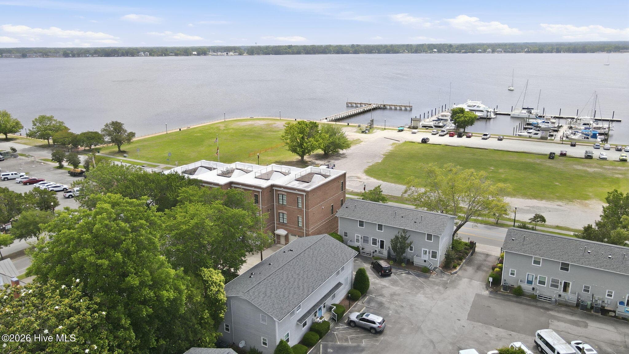 Aerial View - 328 River Walk, New Bern, NC 28560