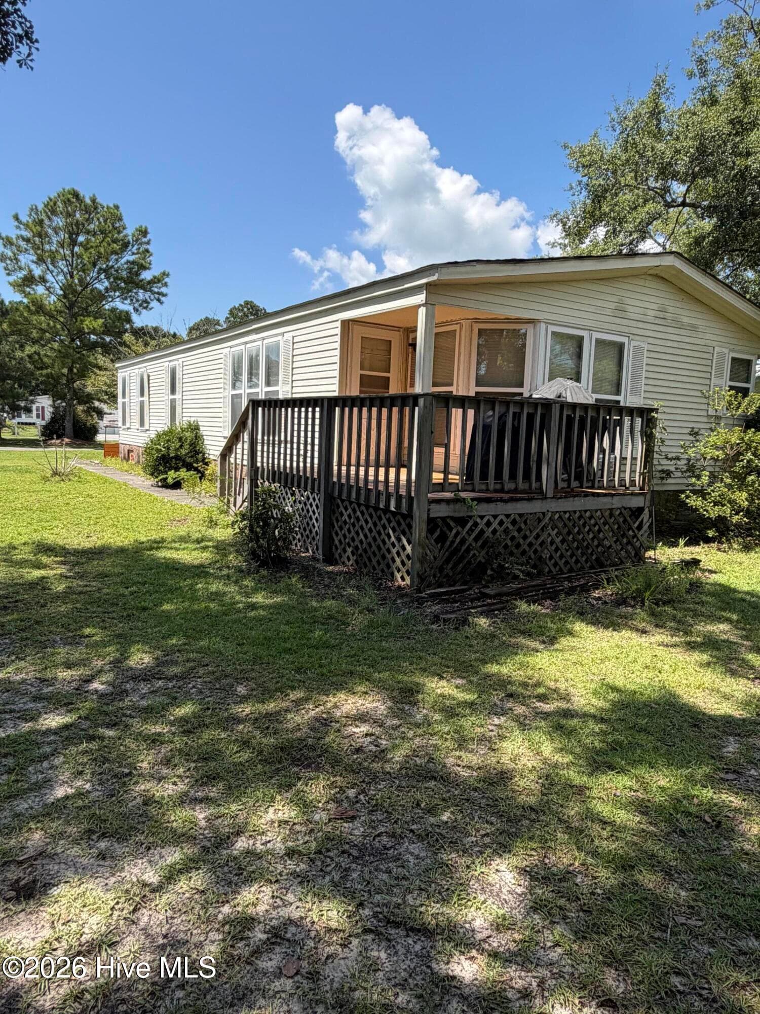Back of house - 606 Galley Court, Hampstead, NC 28443