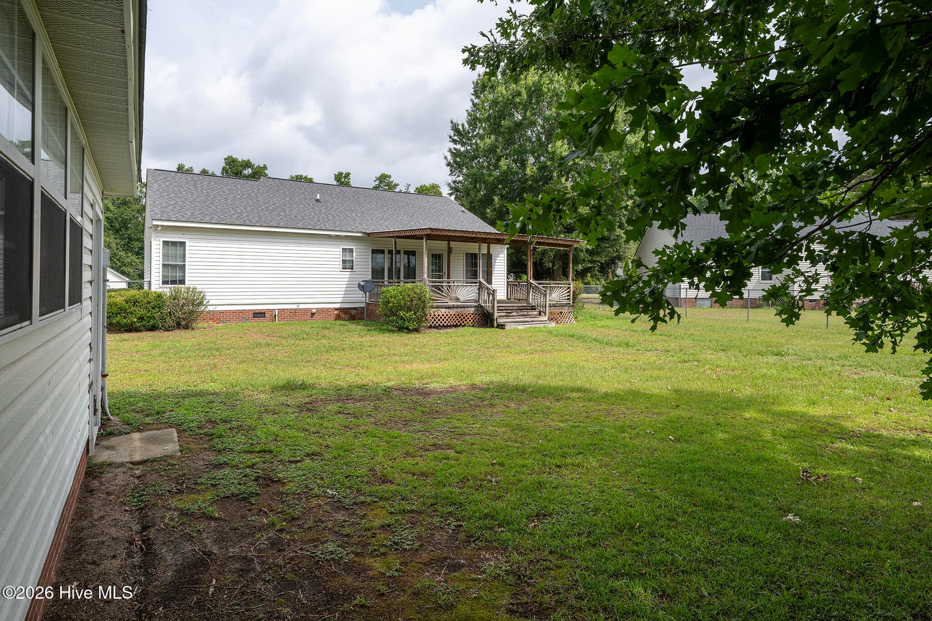 Backyard - 104 Trawick Drive, La Grange, NC 28551
