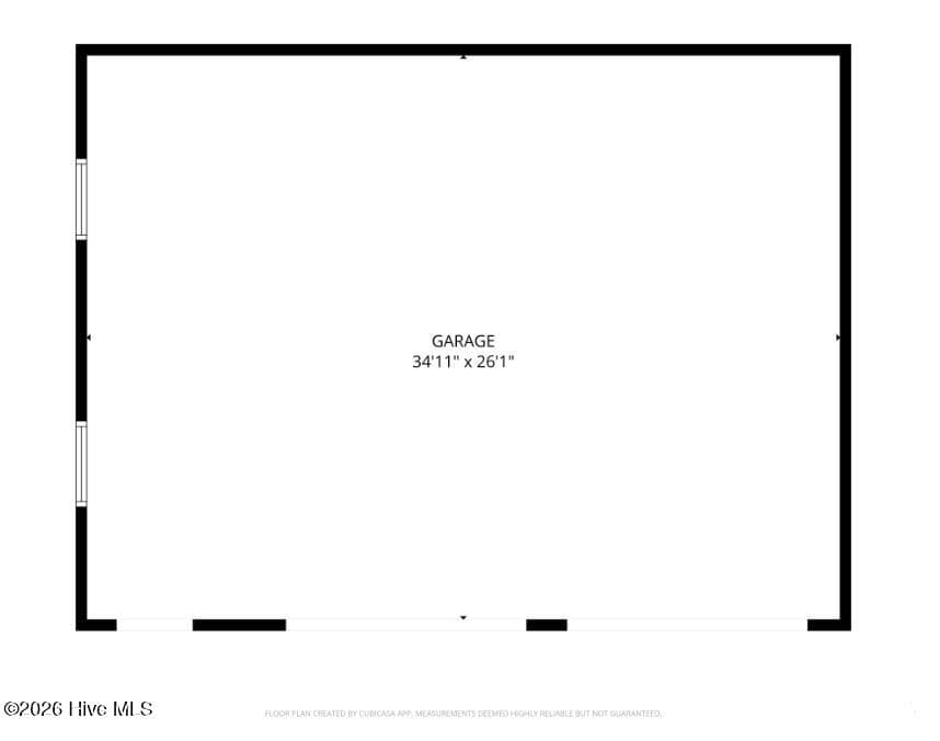 oversized garage with carports/equipment storage - 104 Meadows Lane, Aberdeen, NC 28315