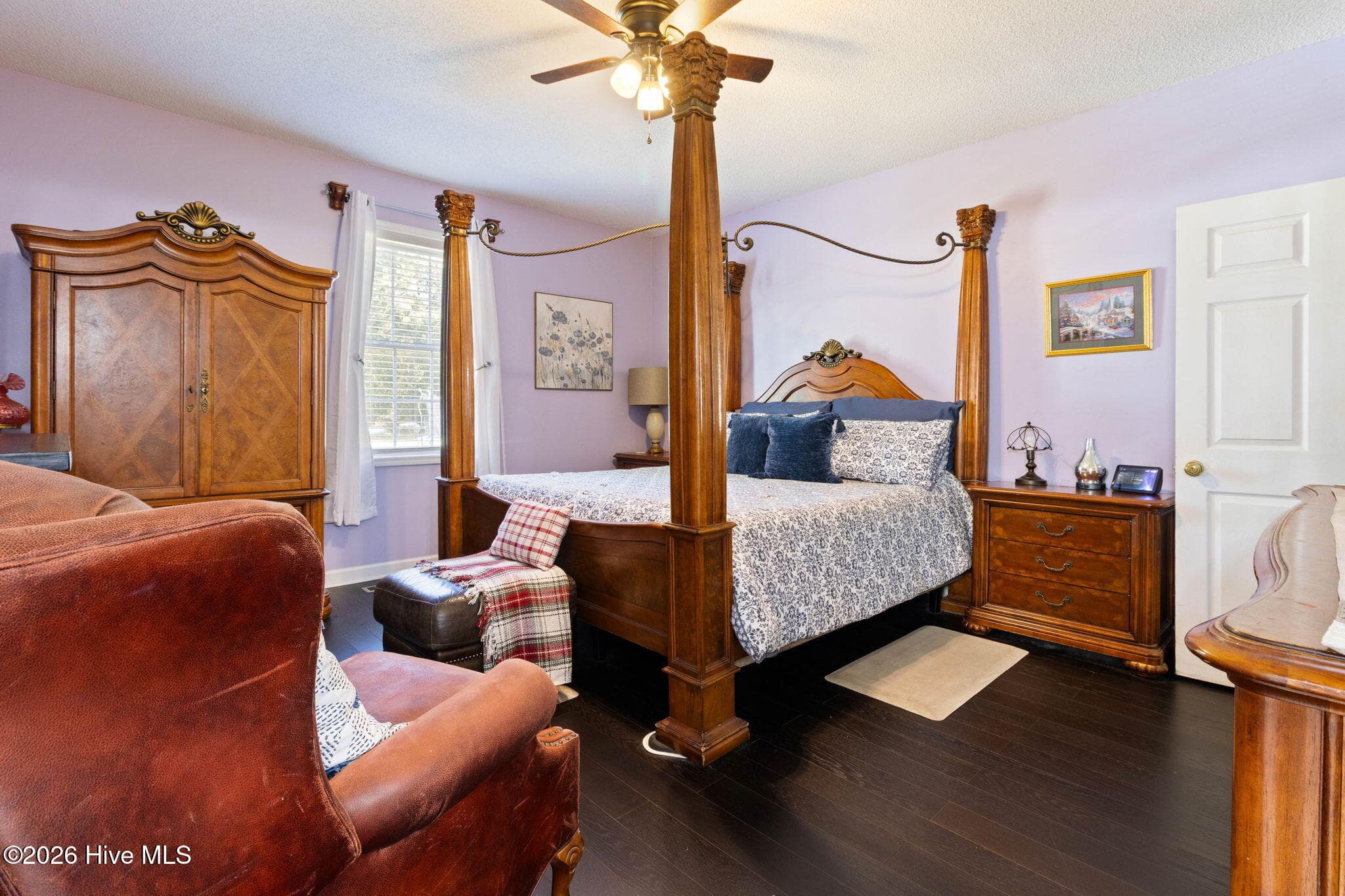 Lower Level; View from Primary Bath - 549 Sassafras Road, Bladenboro, NC 28320