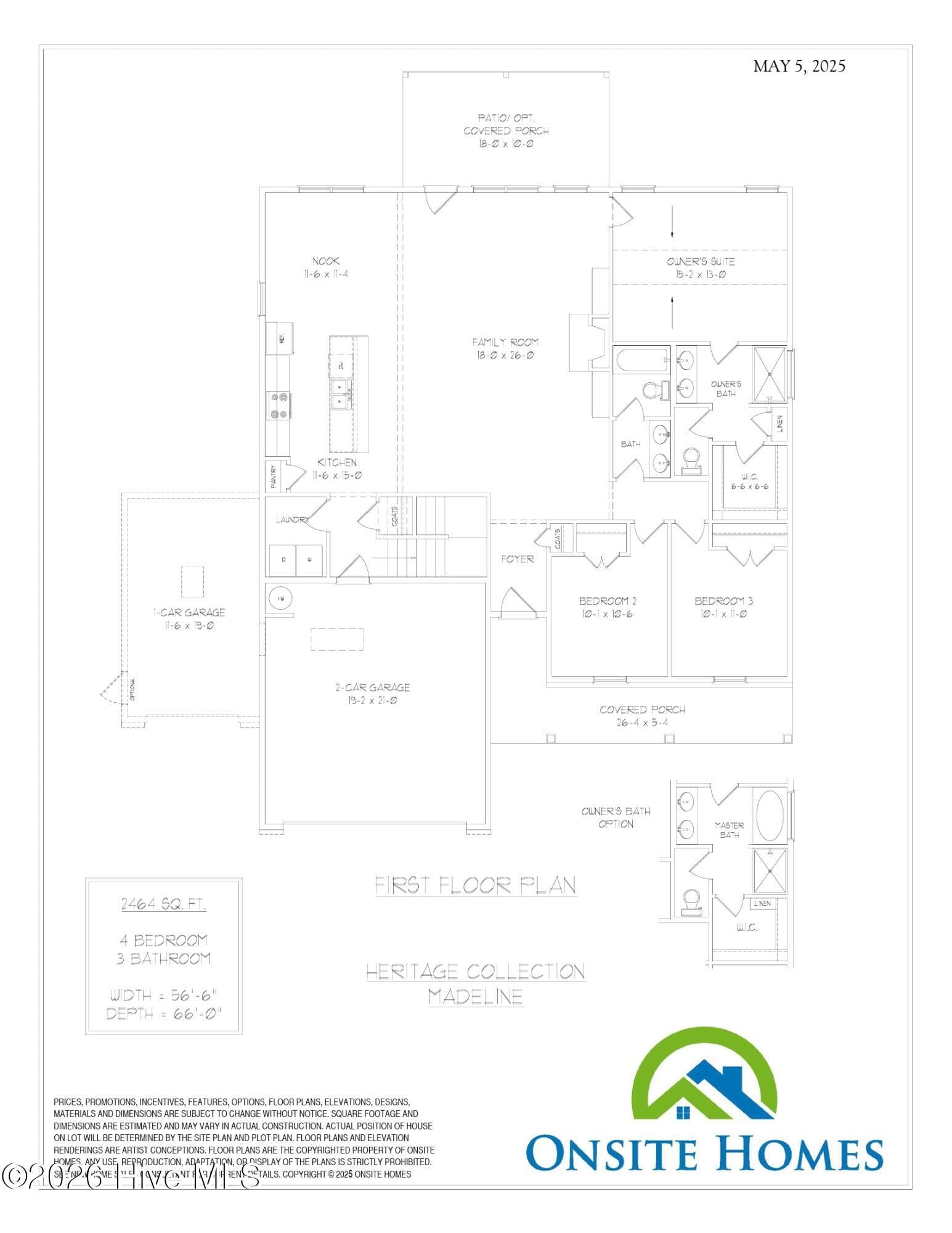 Floor Plan 1 - 197 Bibey Road, Carthage, NC 28327
