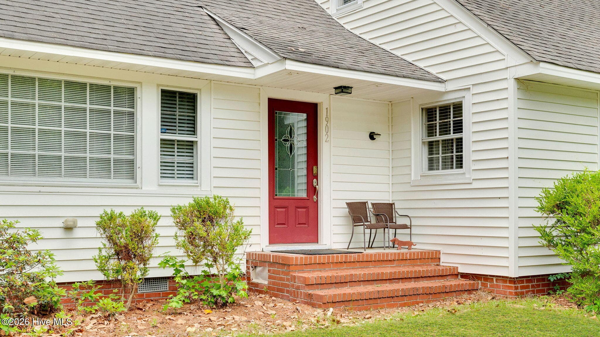 back door off kitchen to rear yard - 1902 Sherwood Drive, Greenville, NC 27858