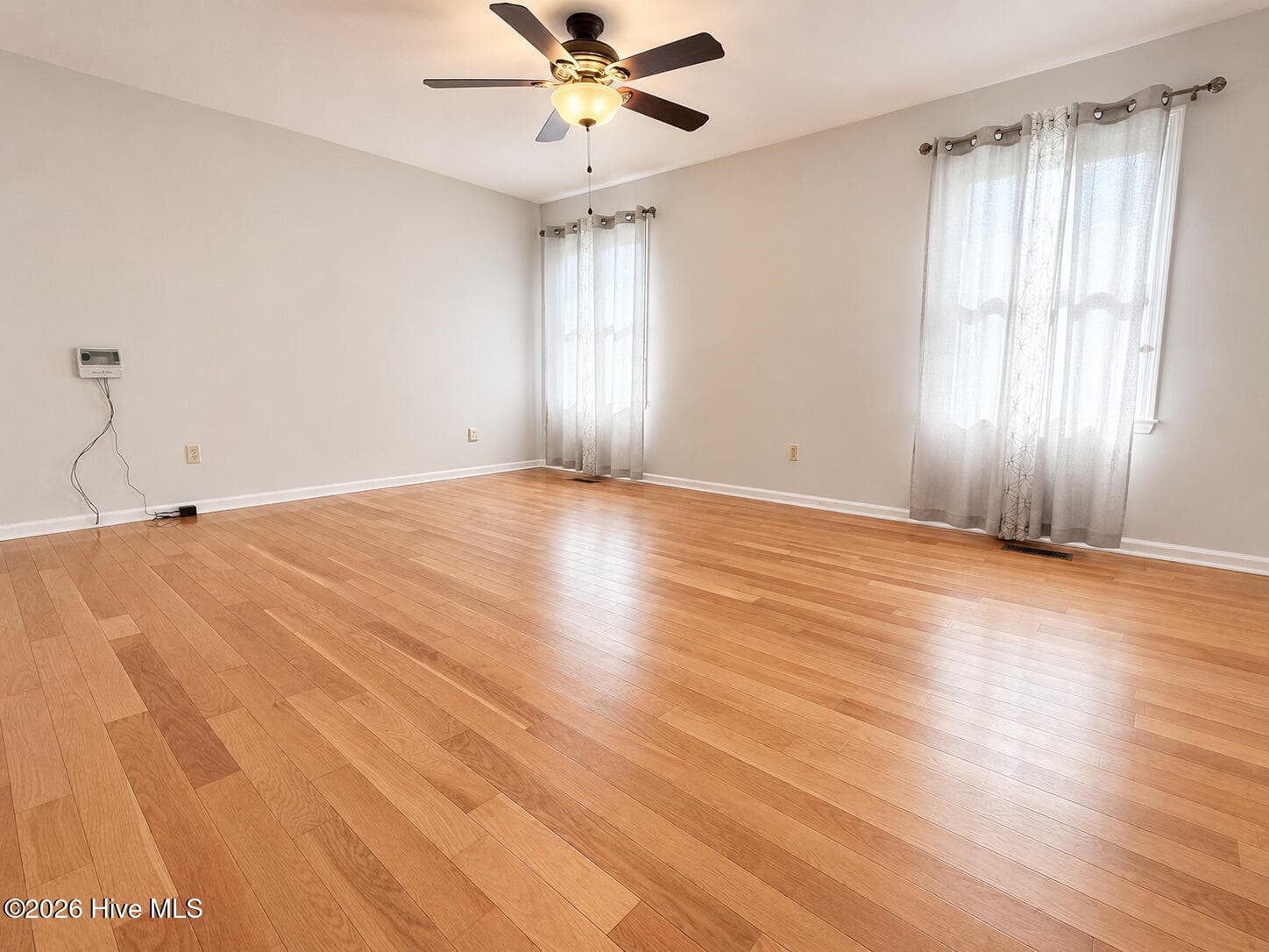 Owners bedroom has wood floors , walkin closet - 13 Farrington Way, North Augusta, SC 29860