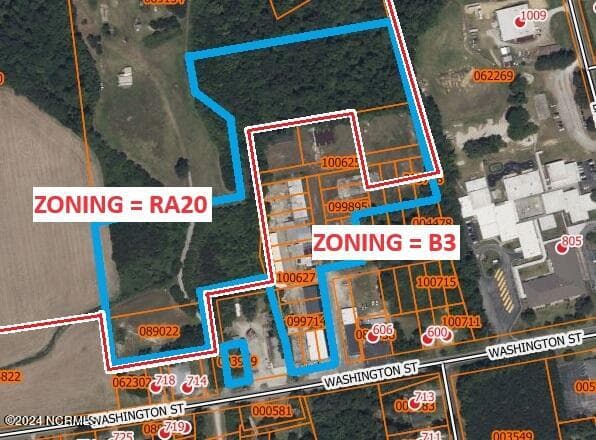 zoning - 614 Washington Street, Whiteville, NC 28472