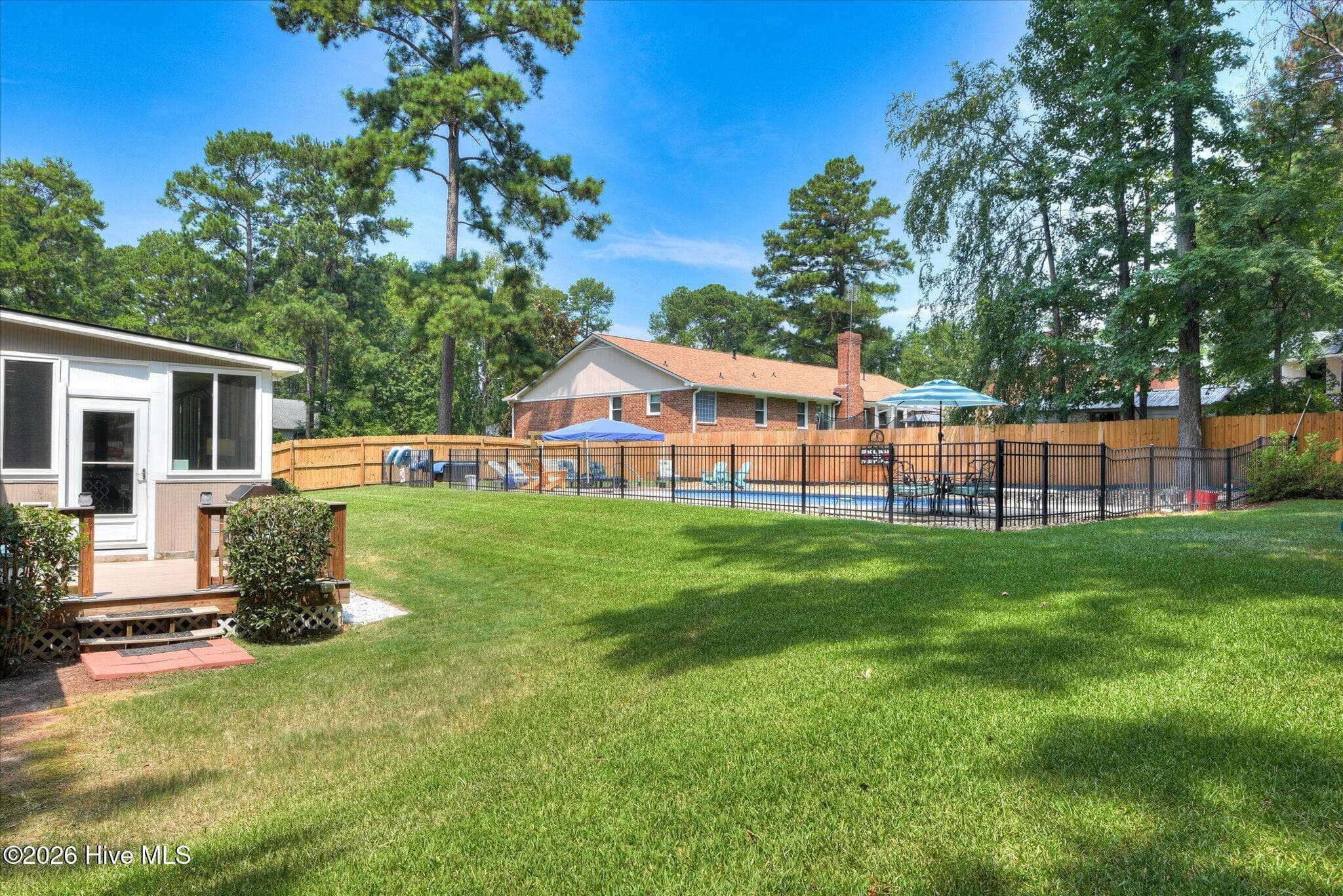 Backyard - 602 Branett Way, Evans, GA 30809