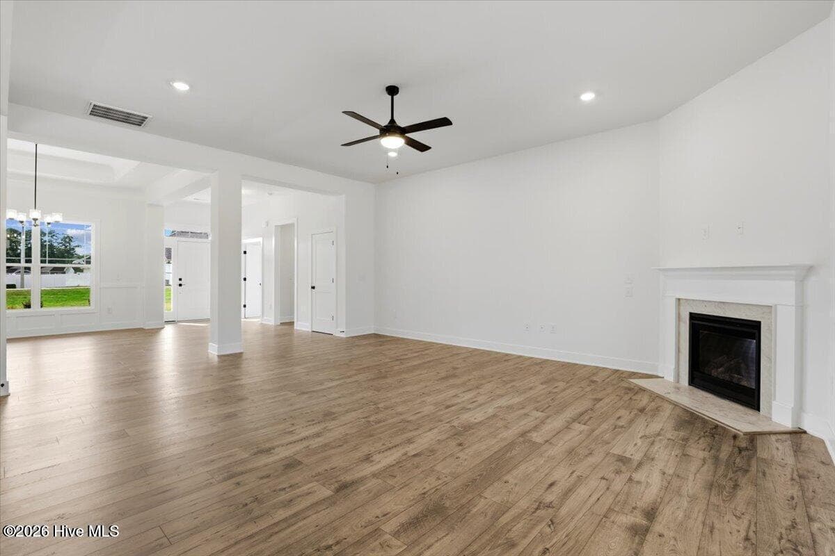 Photo of home same floor plan from different community. Actual colors and options may vary. - 1119 Barkentine Drive Lot Fh040, New Bern, NC 28560