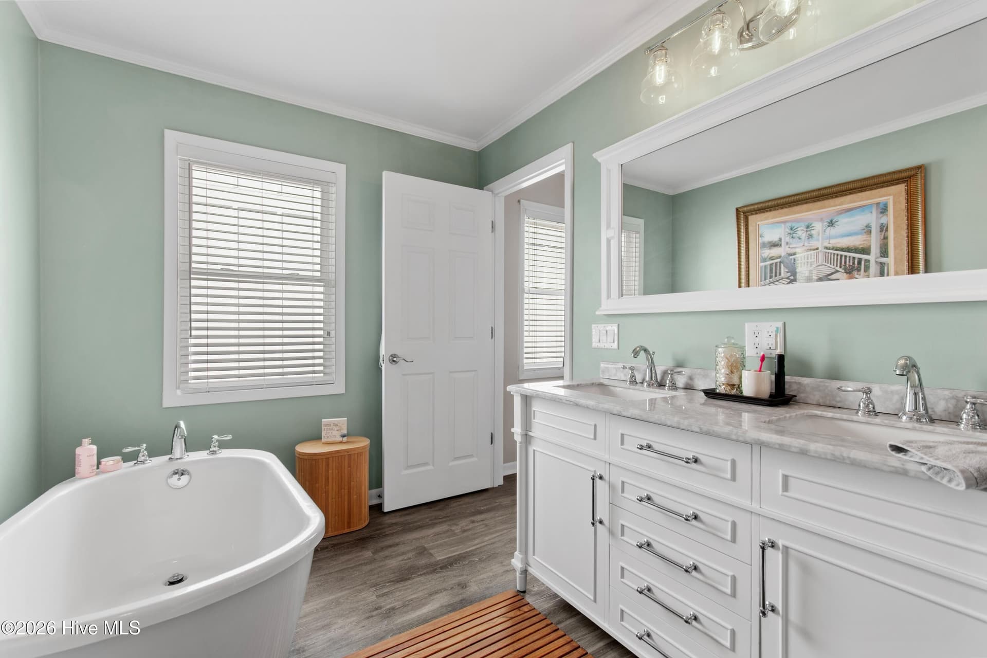 Primary bathroom. - 2024 Camelot Drive SW, Ocean Isle Beach, NC 28469