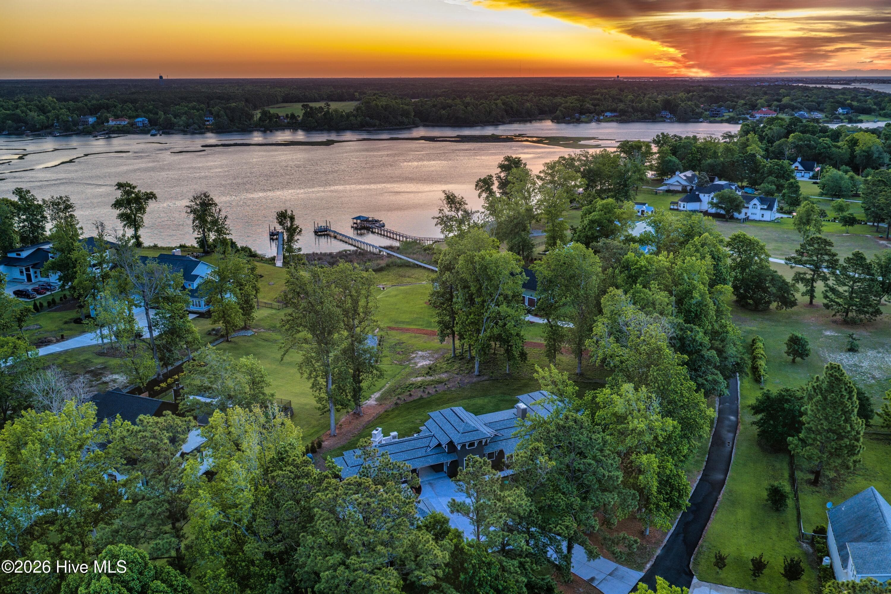 Waterview in morning - 38 Reston Bluff, Hampstead, NC 28443
