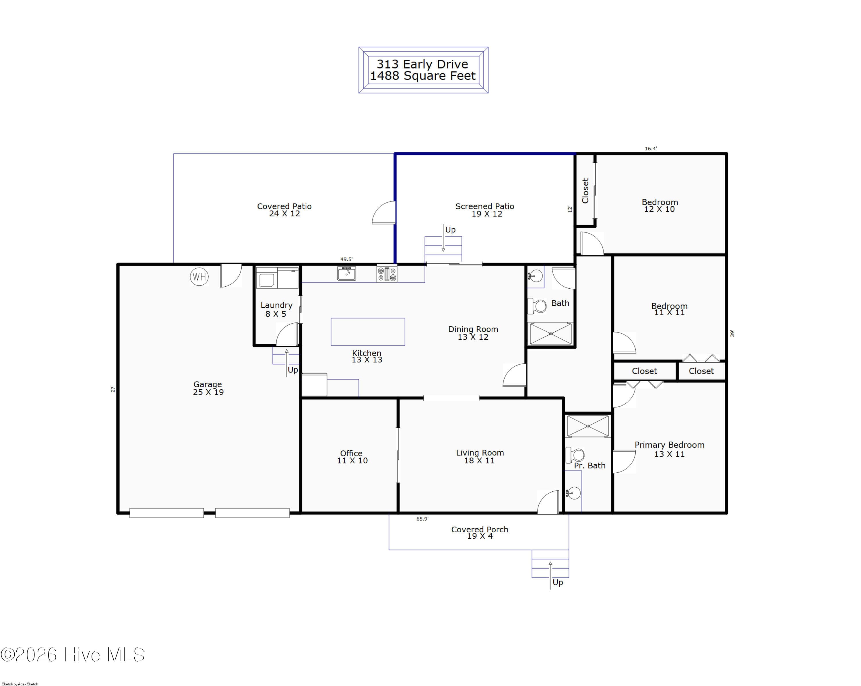 Single Family Residence at 313 Early Drive, Wilmington, NC 28412, photo 3 of 42