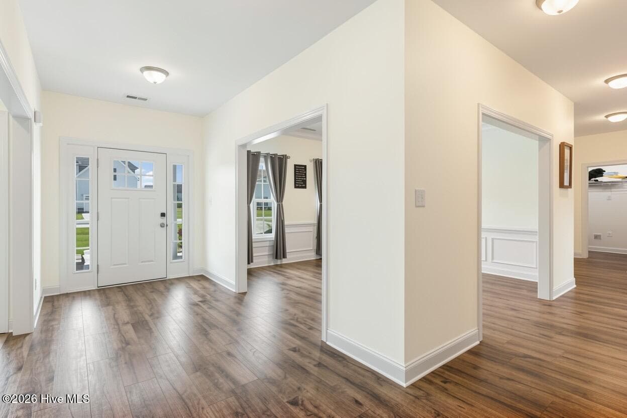 Front foyer, Just painted alabaster white - 2019 Tarpon Trail, New Bern, NC 28562