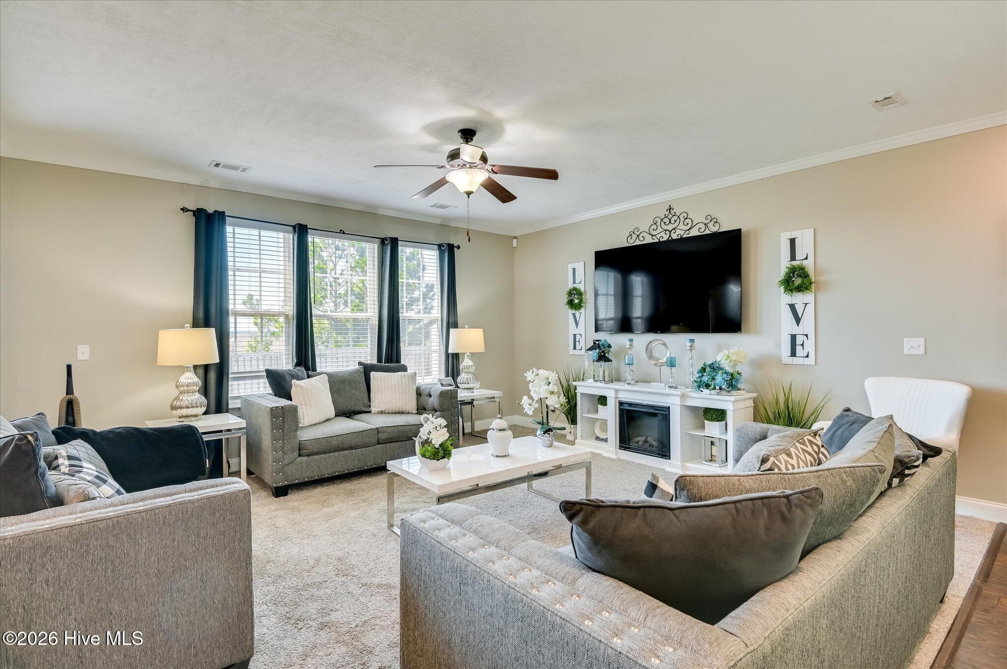 Living Room - 1730 Ethan Way, Hephzibah, GA 30815