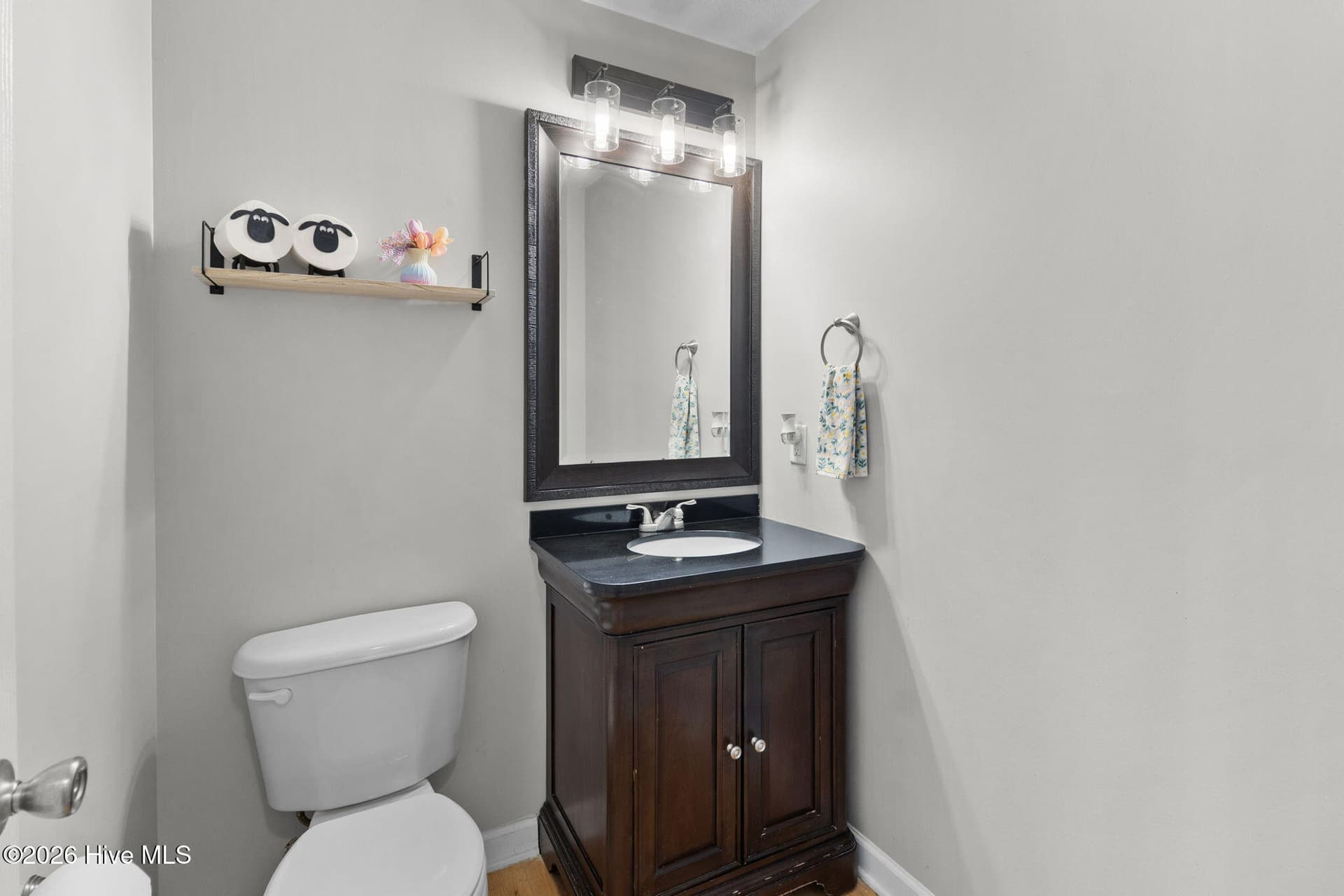 Half Bath- downstairs - 417 Thorncliff Drive, Raeford, NC 28376