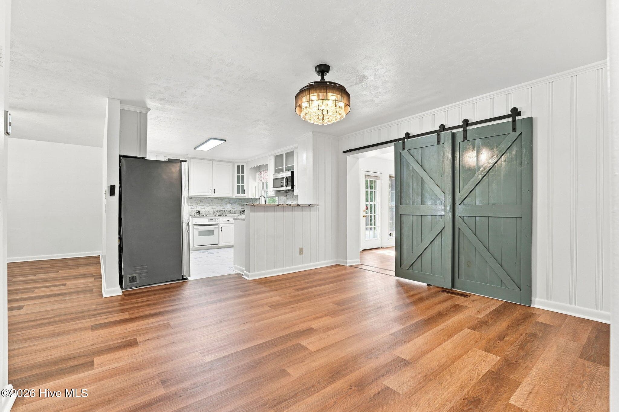 Informal dining to kitchen - 13280 Blues Farm Road, Laurinburg, NC 28352
