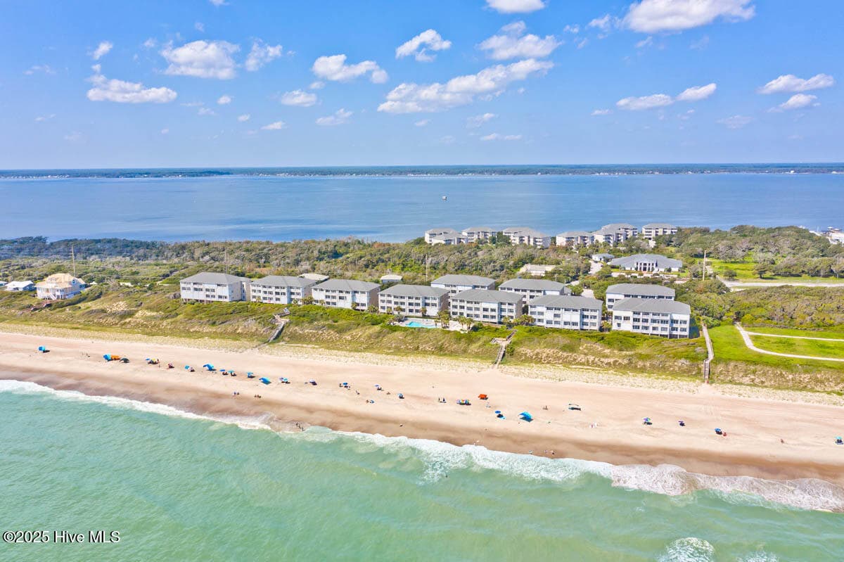 The Ocean Club spans from the ocean front to Bogue Sound, Indian Beach - 1700 Salter Path Road 202-R, Indian Beach, NC 28512