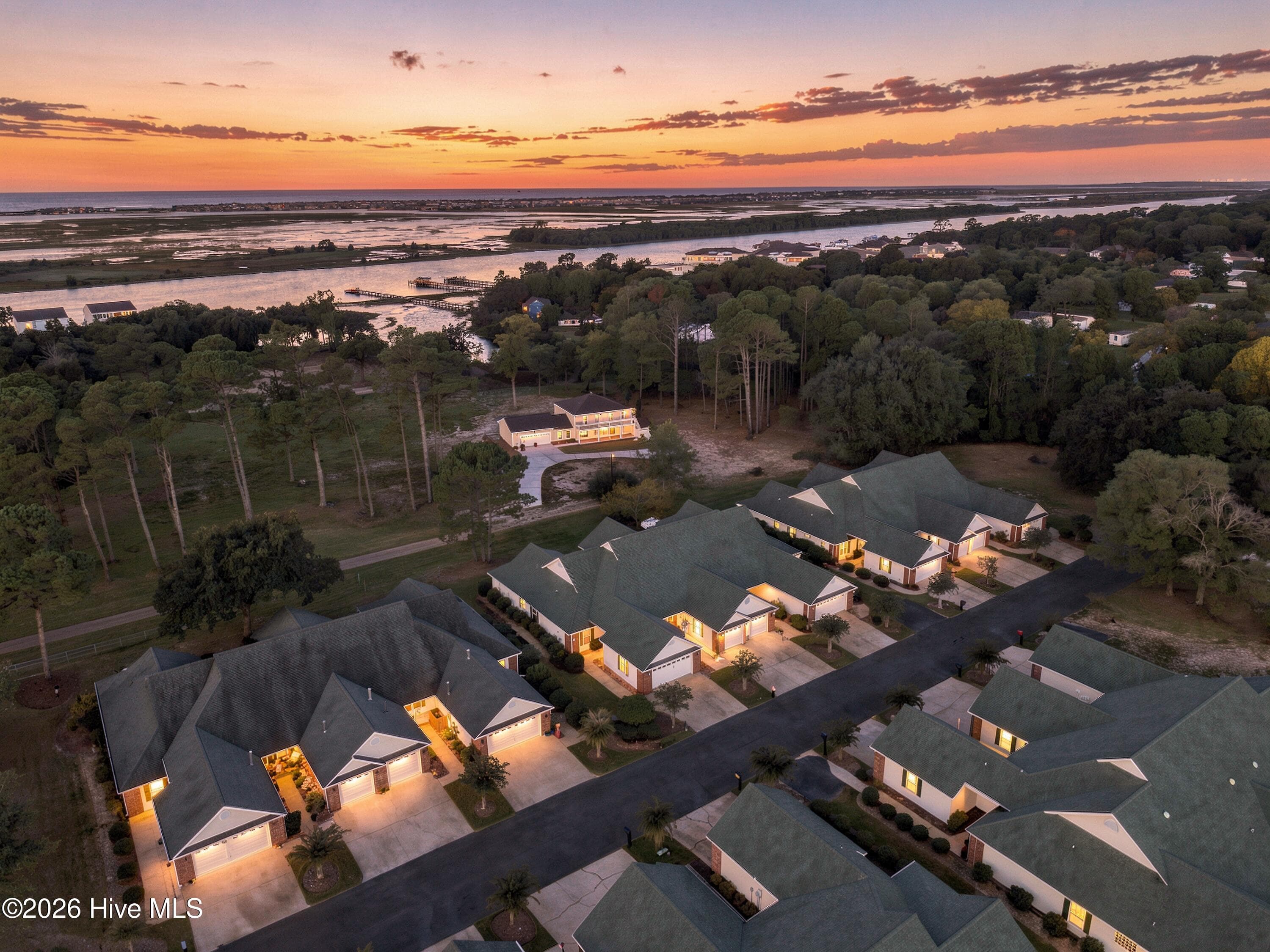 Sunset aerial view - 507 Sunset Oaks Lane, Sunset Beach, NC 28468