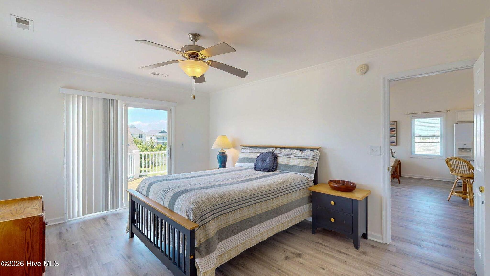 Main level master bedroom - 58 N Ridge, Surf City, NC 28445