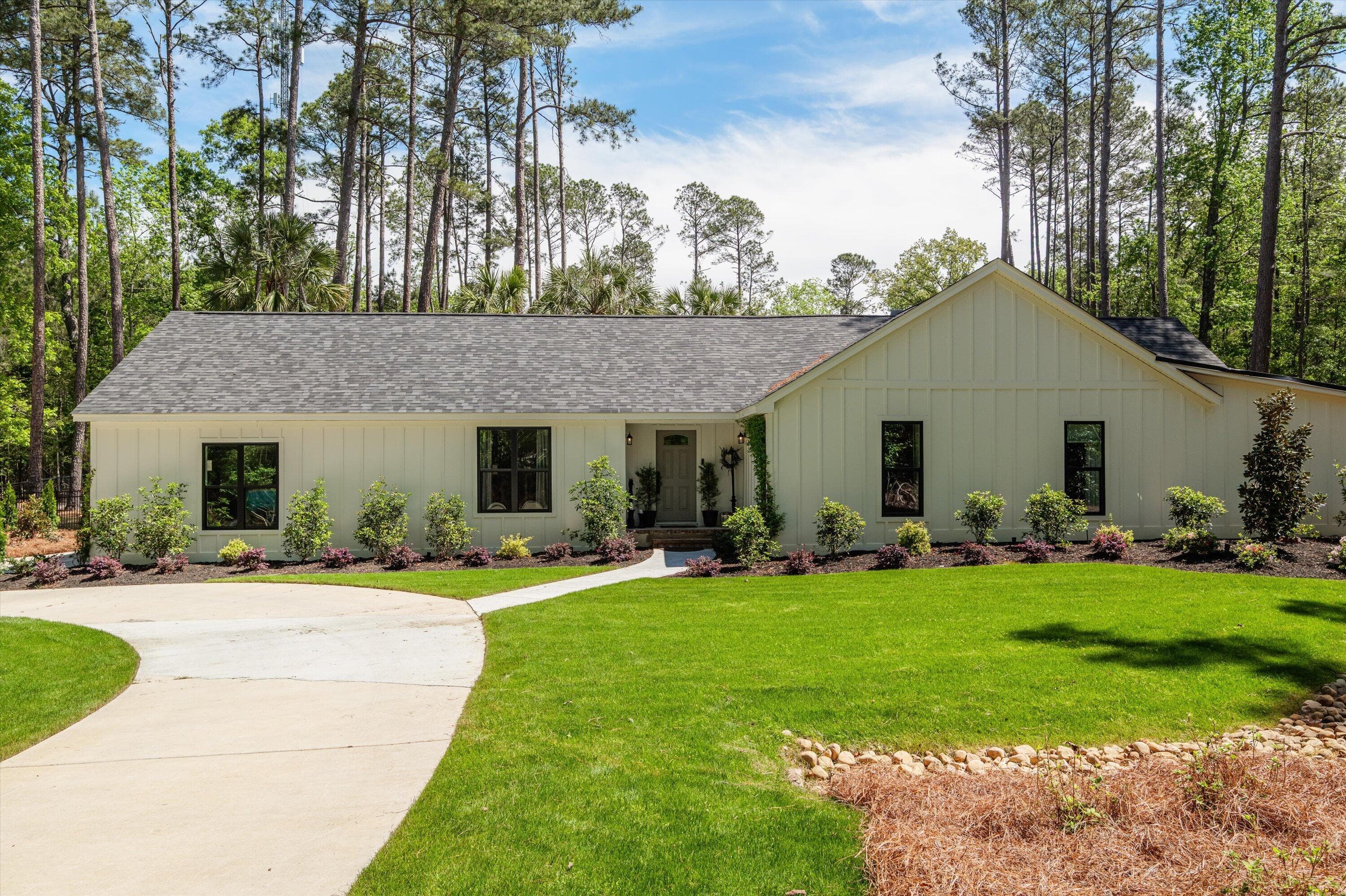 Professionally landscaped - 140 Lewiston Road, Grovetown, GA 30813
